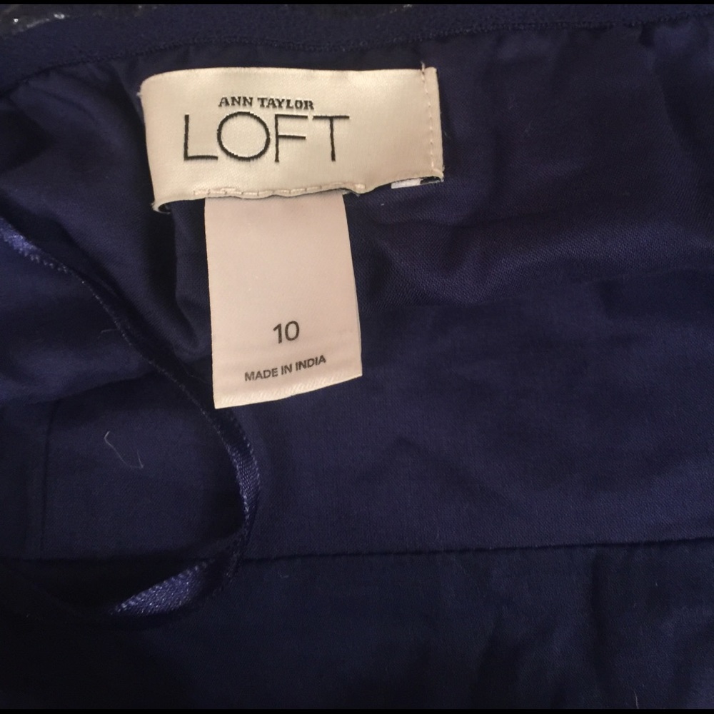 Ann Taylor Loft Keyhole Halter Dress - Picture 7 of 7